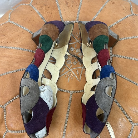 Miu miu suede kitten heel calzature Donna - Picture 5 of 8